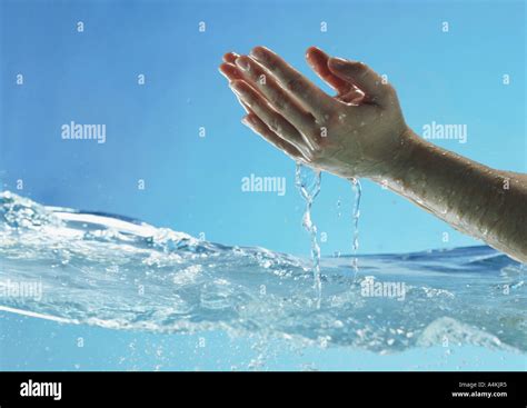 Water Dripping Hand High Resolution Stock Photography And Images Alamy