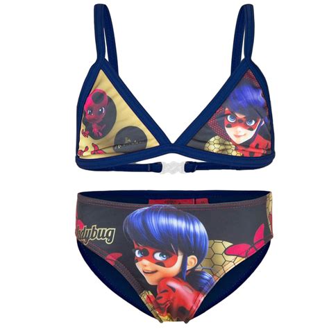 Miraculous Ladybug Cat Noir Bikini Zweiteiligen Badeanzug Für Mädchen 945 019 Amazon De