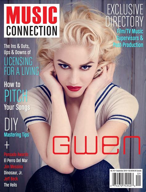 gwen stefani music connection magazine september 2016 issue celebmafia