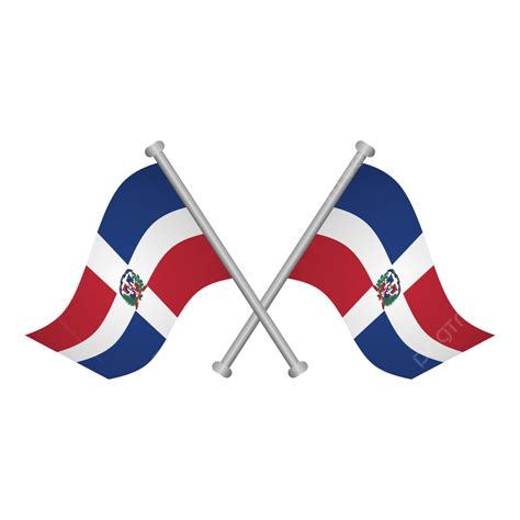 Bandera De Republica Dominicana Png Dibujos Dominicano República Bandera Png Y Vector Para