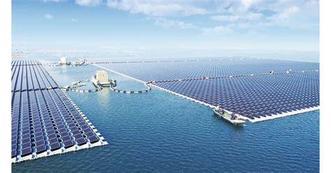 Cnw The Worlds Largest Floating Pv Power Plant Of 40mw Connected To