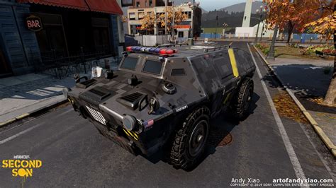 Dup Armoured Vehicle Infamous Second Son Infamous Second Son