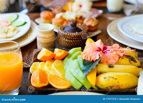 Delicious Fruits For Breakfast Stock Image Image Of Fruit Fresh