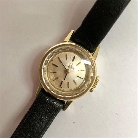 Omega 14k Gold Vintage Ladies Watch