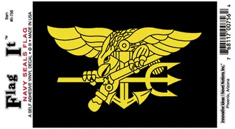 Navy Seals Trident Flag Decal World Flags Direct