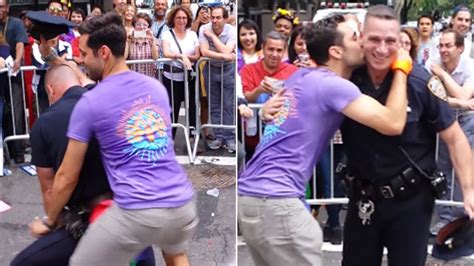 Nypd Officer Gets Down At Gay Pride Parade Abc7 San Francisco