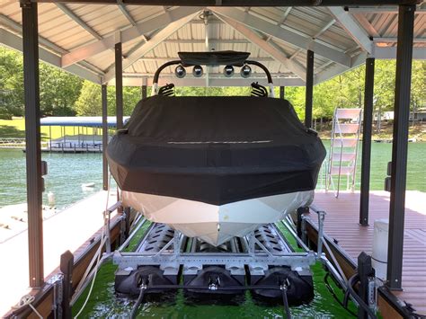 A quality canopy cover will be made out of material that's suited for marine environments: What To Do If A Boat Lift "Drifts" - Marine Construction ...