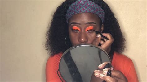 Orange Makeup Tutorial What To Use To Make Your Eyeshadow Brighter