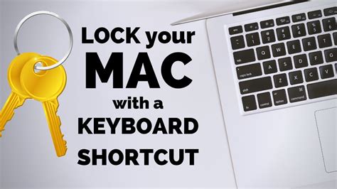 How To Lock Your Mac With A Keyboard Shortcut Youtube