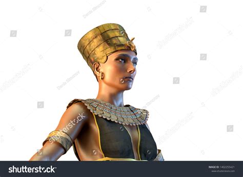 3d Illustration Cleopatra Egyptian Queen Vii Stock Illustration 1402255421 Shutterstock