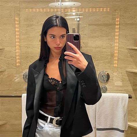 Dua Lipa Turns Up The Heat In Racy Cut Out Top And Jeans Hello