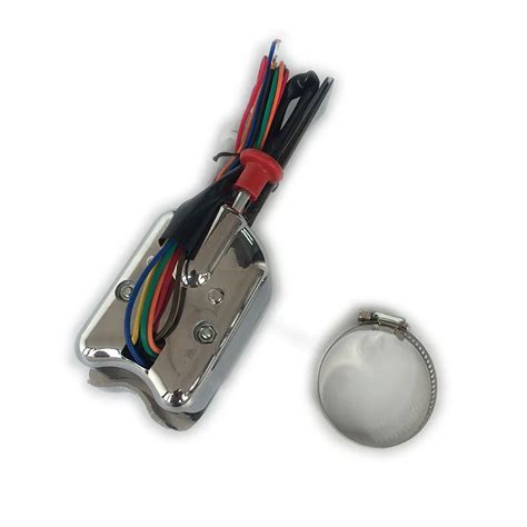 Car Universal Street Hot Rod Chrome Turn Signal Switch For Ford 12v