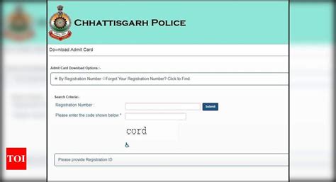 CG Police Constable Admit Card 2018 Released On Cgpolice Cgstate Gov In