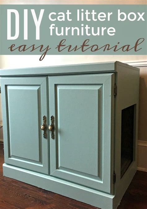 A diy hidden litter box is a great option for pet parents looking for affordable, stylish ways to make their fur baby feel safe and comfy. Make Your Own Cat Litter Box Furniture to Hide a Litter ...