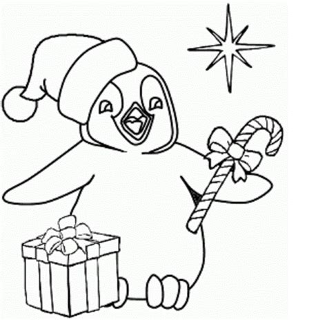 Christmas Penguins Coloring Pages Lois Murphys Coloring Pages