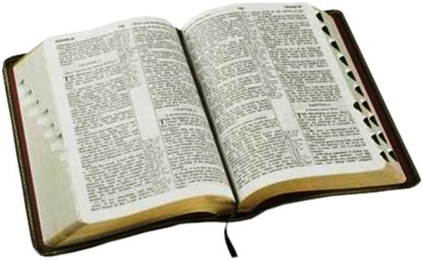 Transparent Open Holy Bible