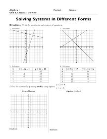 After you enter the system of equations, algebra calculator will solve the system x+y=7, x+2y=11 to get x=3 and y=4. The Exponential Curve: Algebra 1: Systems of Equations