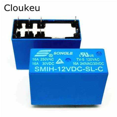 General Purpose Relays Electrical Equipment And Supplies Songle 12vdc 16a