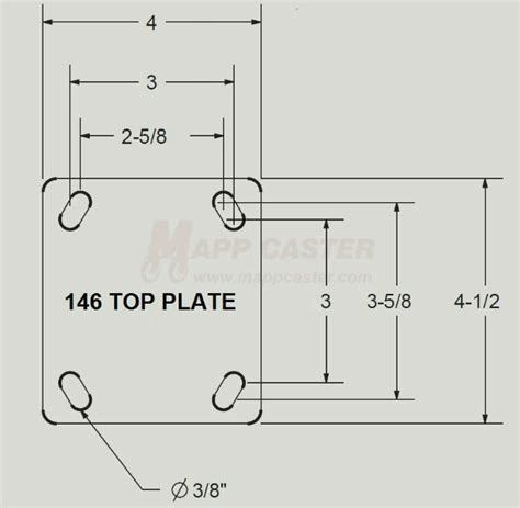 Drywall Dolly Replacement Caster 8 Non Markin Rubber Wheel Casters