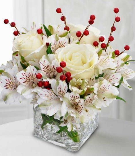 Tulips And Twigs Christmas Flower Arrangements Christmas Floral