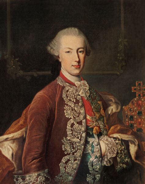 Emperor Joseph Ii Of Germany 1741 90 Austrian School As Art Print
