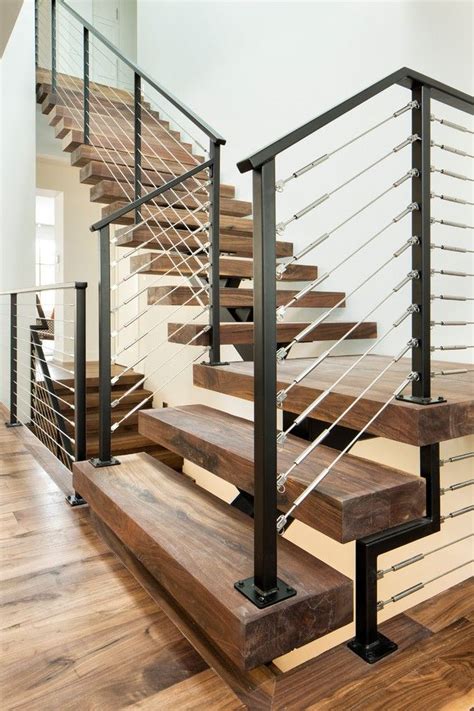 Minneapolis Rope Railings For Stairs Staircase Contemporary With Black