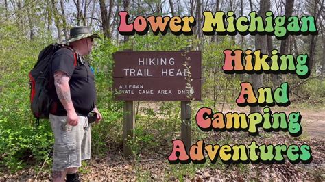 Hiking Trail Head Allegan County State Gaming Area Day Hike Youtube