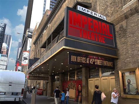 Imperial Theatre On Broadway In Nyc