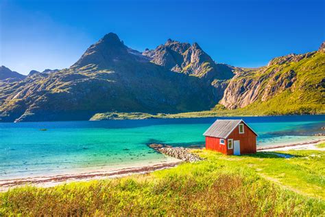 ロフォーテン諸島のビーチ ノルウェーの風景 毎日更新！ 北欧の絶景をお届けします Hokuo S ~北欧の風景~