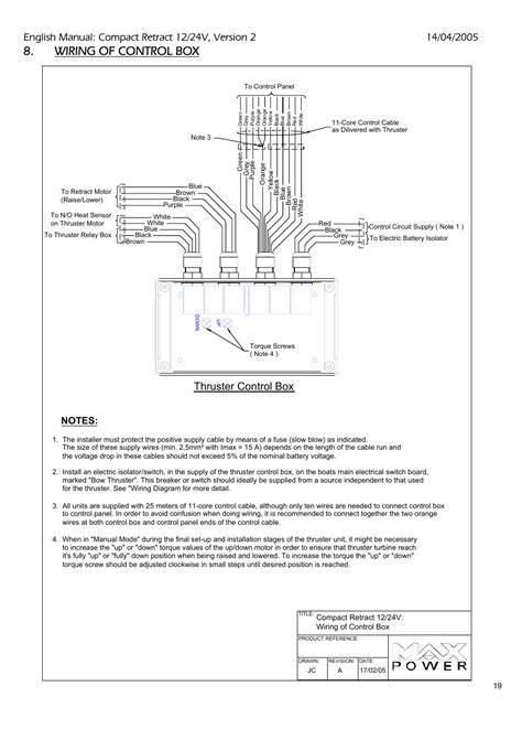 Max Power Bow Thruster Wiring Diagram Wiring Diagram Pictures