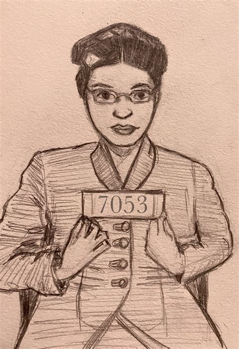 Rosa Parks By Me Rdrawing
