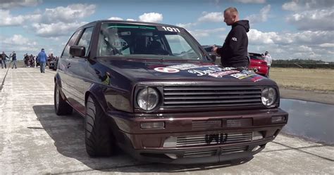 Meet The Fastest Volkswagen Golf Mk2 Racer Which Can Outpace Most Supercars