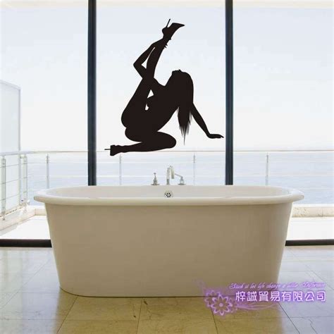 Naked Body Wall Sticker Bathroom Room Home Decoration Posters Vinyl Sticker Sexy Girl Wall Decal