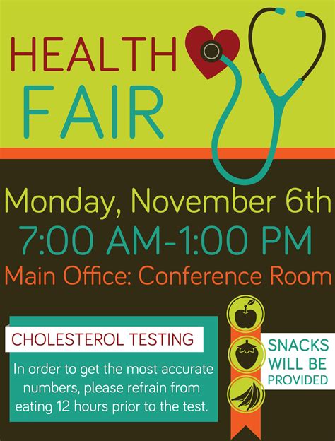 Health Fair Poster Template