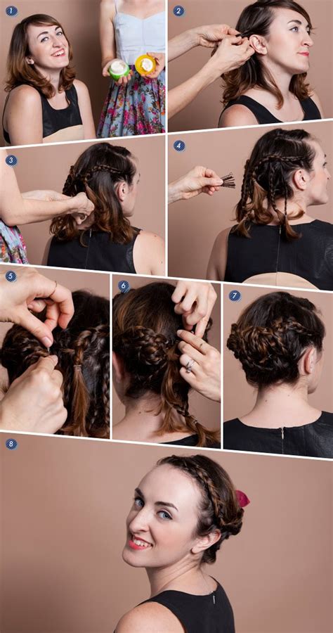 I really feel as though any face shape can rock this updo. 20 Most Beautiful Braided Hairstyle Tutorials for 2019 ...