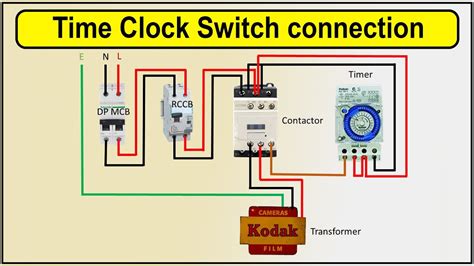 How To Make Time Clock Switch Connection Time Clock Switch Connection