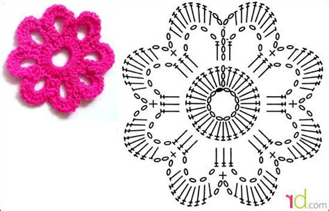 11 Modelos De Flores Con Patrones Para Tejer A Crochet Gratis Y Facil