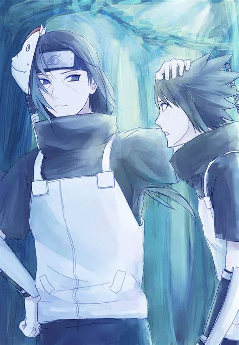 Download Young Uchiha Brothers Wallpaper