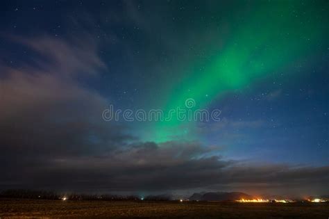 Northern Lights In Iceland Stock Image Image Of Wild 244898685