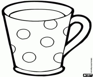 677 x 1047 jpeg pixel. Large cup coloring page printable game