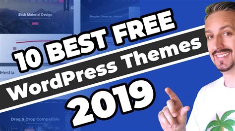 10 Best Free Wordpress Themes 2019 And Beyond 🚀 Youtube