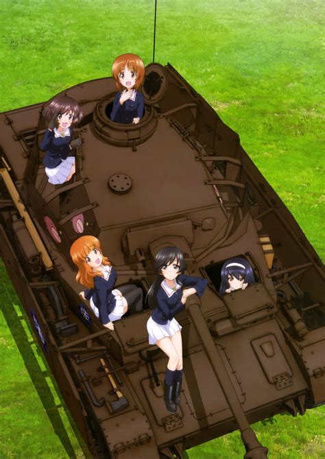 Akiyama Yukari Isuzu Hana Nishizumi Miho Panzerkampfwagen Iv Reizei