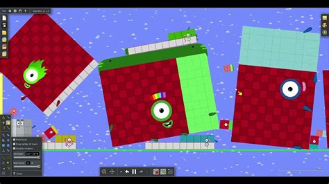 Numberblocks 1s To 10s And 11s To 20s Battle 3 In Algodoo No Sound