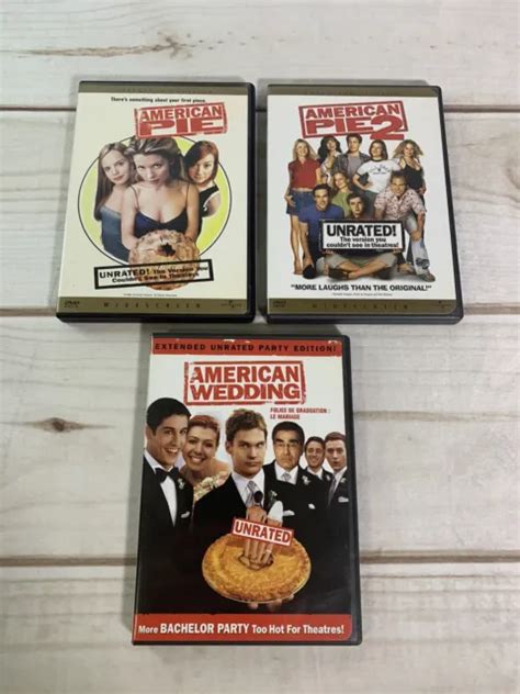 American Pie Lot Of Dvds American Pie And American Wedding