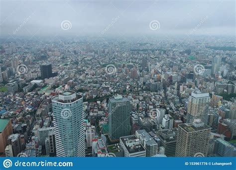 Tokyo City From The Sky Stock Photo Image Of Building 153961776