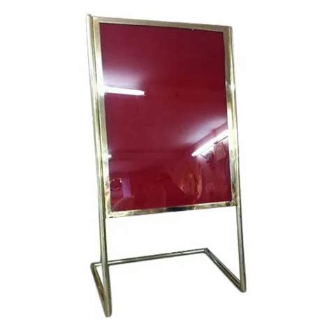 Velvet Cloth Surface 3x2 Feet Welcome Board Frame Material Brass At