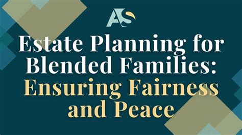 Estate Planning For Blended Families Ensuring Fairness And Peace Youtube