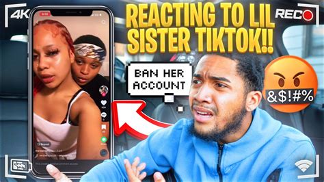 ban my 14 year old sister tiktok youtube