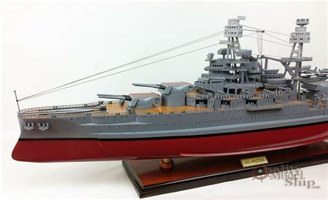 Uss Arizona Bb 39 Battle Ship Model Scale 1200 Quality Model Ships
