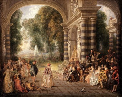 Antoine Watteau Style And Technique